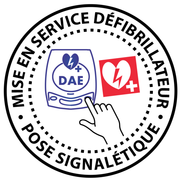 Mise En Service D'un Dfibrillateur DAE et Pose de la Signaltique