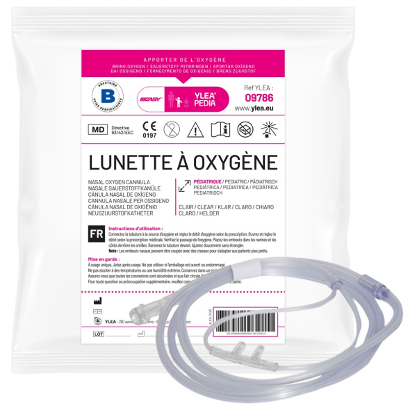 Lunette  Oxygne Pdiatrique avec Tubulure 2.1m