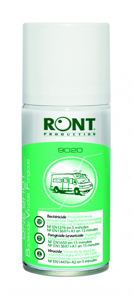 Bombe Autopercutante Bactricide Dsinfectante RONT One Shot 150 Ml