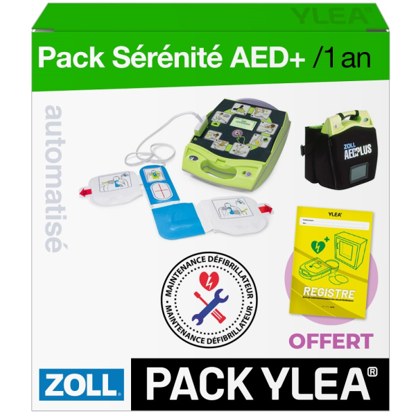 Achat Dfibrillateur Automatique ZOLL AED+ PACK avec Contrat de Maintenance 1 An
