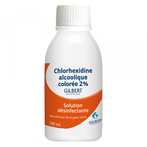 Chlorhexidine Alcoolique Colore 2% GILBERT